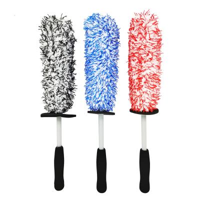 China Car Wash Electric Retail Brush Plush Environmental Protection Wheel Detailing Cleaning Brush for sale