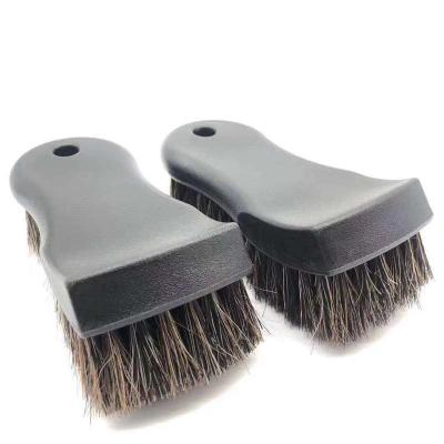 China High Efficiency Car Cleaning Brush Cleaner for Car Vehicle Seat Leather Cleaning Brush for sale