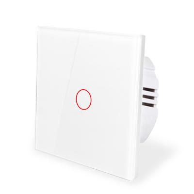 China 1/2/3/4 Strip Tuya Control Wall No Neutral Light Life Wifi Touch Switch 10A Wifi Smart Switch for sale