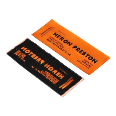 China Viable Customized Wholesale Neck Label Garment Label Fabrics Care Label Custom Woven Labels for sale