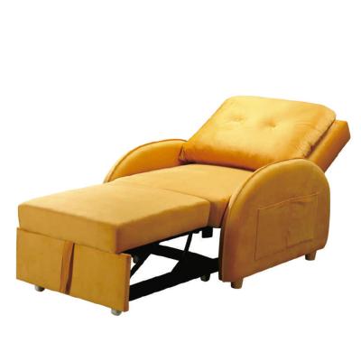 China Foldable Living Room Sets Fabric Chair One Seat Luxury Home Foldable Futon Sofa Bed for sale