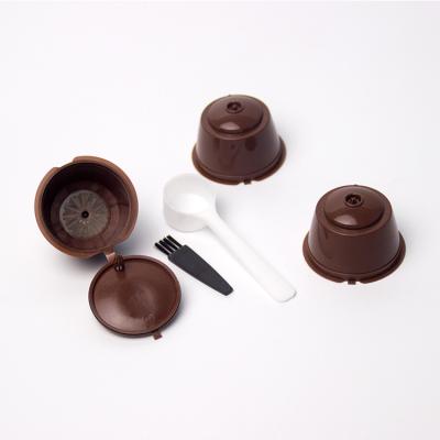 China Sustainable High Quality Biodegradable Portable Empty Reusable Coffee Capsule With Lid for sale