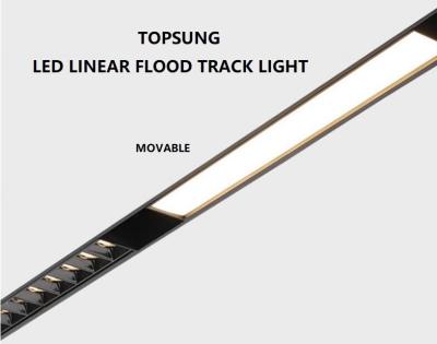 China Wholesale Price SMD Commercial Shops Magnetic LED Track Light indoor rail lighting magnetic track flood led for sale