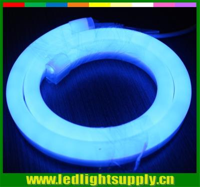 China 14x26mm 150ft spoel neon indicator lamp geleid 230V geleid neon licht voor gebouw Te koop