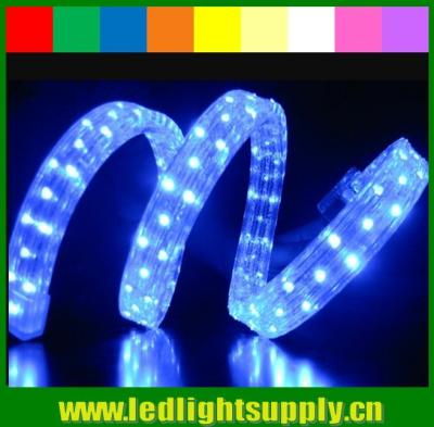 Cina 100 metri PVC LED corda luce 4 fili DIP 5mm LED corda flessibile per club in vendita