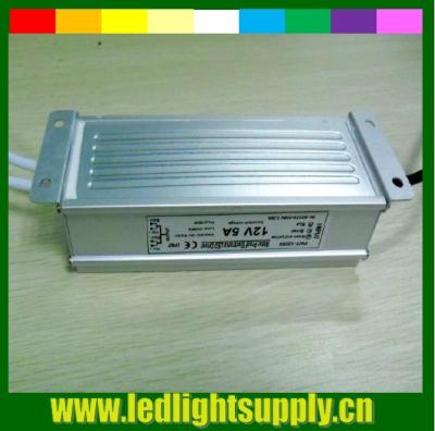 China 60W single-end output led power supply 12V CE ROHS for sale