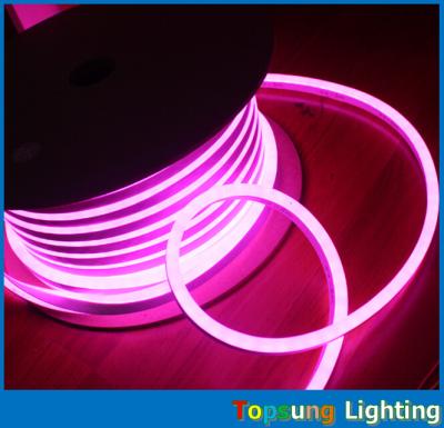 China Fashionable 8.5*17mm led neon flex light 30000 lifespan pink rope light for sale