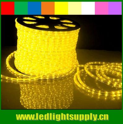 China low voltage decoration 2 wire round led rope light for festival for sale
