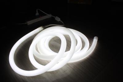 China 24v white color decoration 360 degree round neon flex light for outdoor for sale