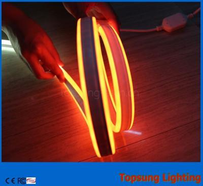 China 110V LED Strip Lights Double Side Orange Led Neon Flexible Light for sale