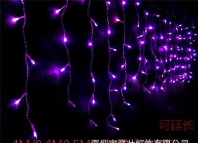 Cina Nuovo arrivo LED 12V luci di Natale a prova d'acqua luce solare ghiacciaio per esterni in vendita