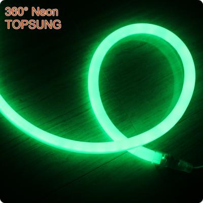 China 220V mini 16mm 360 degree led neon light SMD2835 green for sale