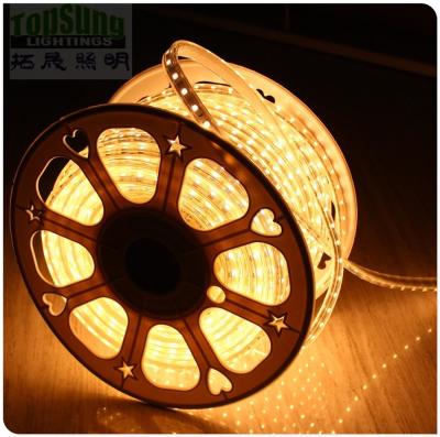 China High quality AC ip65 tape warm white led light  50m flexible strip 220V 5050 smd strip for sale