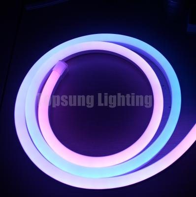 China Addressable pixel neon flexible 24v digital dmx rgb led rope lighting for sale