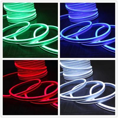 China 230v rgb led neon flex tube lights flat emitting neon side view 5050 smd for steps for sale