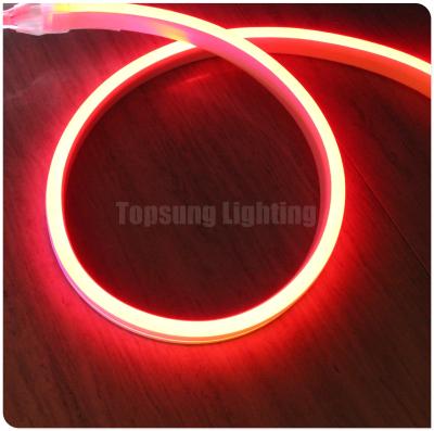 China 24v flat surface ultra thin soft led neon-flex light red outdoor neon flex light for building for sale