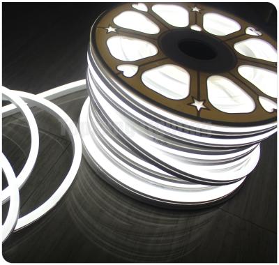 China ultra thin led neon flex neo neon tube light 12v flexible strip 11x18mm 120smd/M waterproof white color ribbon for sale