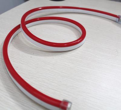 China High quality smd2835 flex led neon lights strip 24v neon flexible tube ultra slim 11x18mm red Color jacket PVC for sale