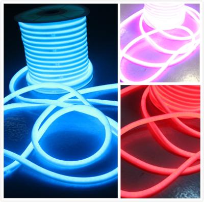 China 110 volt Waterproof slim led neon lights flex 360 rgb led neon flexible light factory price for sale