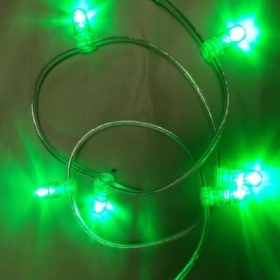 China Merk 100m 12v fee string 666 geleid IP67 voor lage spanning licht groen kerstgordel Te koop