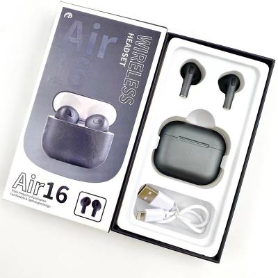 China hot sale Air16 small and exquisite metal texture Ture Wireless Earphone Macaron Headset In-ear 2021 for sale