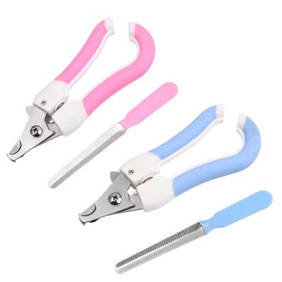 China Sustainable Pet nail clipper Set Stainless steel Cat dog nail clipper Pet scissors Multi-purpose pet scissors for sale