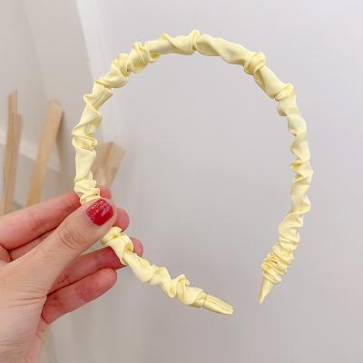 China Daily Life Fabric Face Headband Women Headband Designer Ladies Hair Accessories for sale