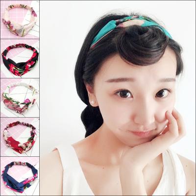 China 2021 new daily life cloth daily use beauty headband make up headband bath turban wrap hair accessories for sale