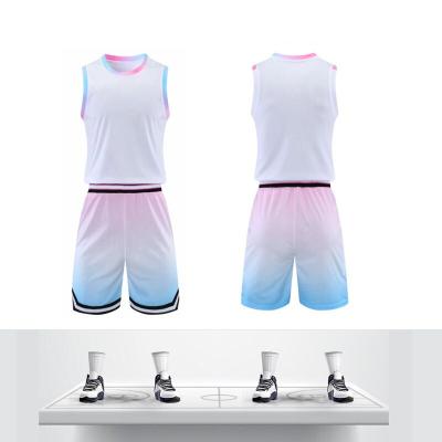 China Wholesale Price Custom Breathable New Design Breathable Cloth Cheap Tank Top Basketball Shorts for sale