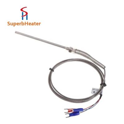 China Industry Heating Process Probe Bending High Temperature Sensor Thermocouple K Type for sale