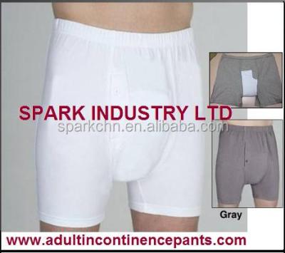 China Breathable Absorbent Incontinence Products / Briefs And Urinary Incontinence Pad For Men for sale