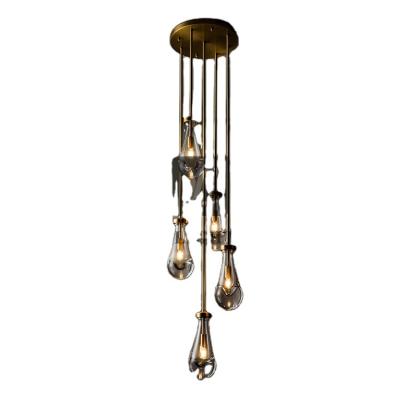 China Modern Chinese Factory Customized Rain Round Chandelier For Living Room, Dining Room, Bedroom, Kitchen, Cafe for sale