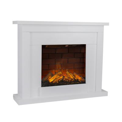 China Indoor Luxury Simulated Electric Fireplace Cheminee Fireplace Log Effect Decorative Flame Decor for sale