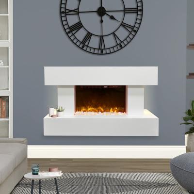 China Note the effect that new design water steam indoor decorative fire wide smart electronic led fireplace for sale