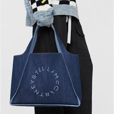 China 2023 fashion wholesale custom made tendencias summer products handbag Canton denim viral tote bag for women for sale