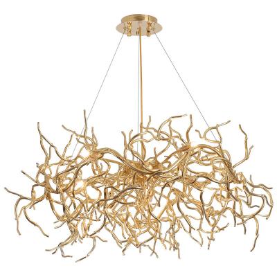 China Modern Branch Personalized Italian Ding Room Chandelier Living Room Luxury Style Minimalist Lighting Modern Crystal Design Pendant for sale