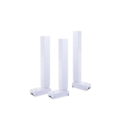 China Modern Remote Control Electric Three Stage Lift Column For Office Standing Leg Available In Square And Rectangular Shape for sale