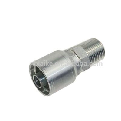 China Carbon Steel NPT/JIC/SAE/BSP/METRIC Stainless Steel Hydraulic Hose Fittings for sale