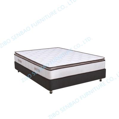 China Bedroom Mattress NO5_10 Inch Pillow Top Innerspring Mattress for sale