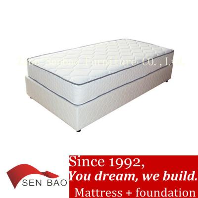 China Spring mattress knocked down mattress base and pocket packing down spring mattress for sale