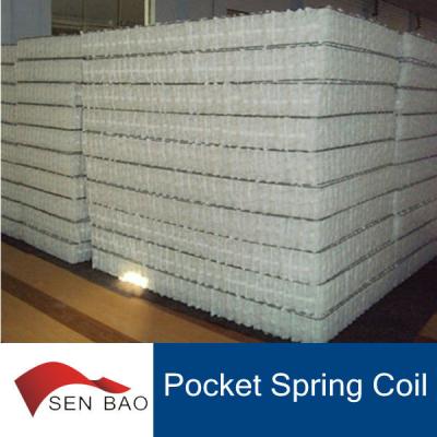 China High Carbon Steel Nonwoven Wire+ Fabric Mattress Pocket Spring Coil Mattress for sale