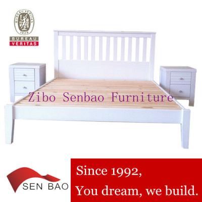 China Hot Selling Solid Wood Solid Wood Bed for sale