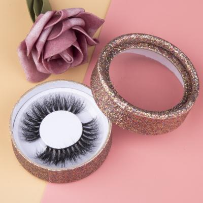 China Simple Free Sample Bulk 100% Mink Eyelashes Private Label Fake 3D Mink Eyelashes With Custom Lashes Perfect Radian And Natural Curl Strips Paper Box Packaging for sale