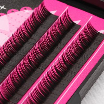 China Perfect radian and natural curl Mytingbeauty odm customized cilios korean mink whips extension for sale