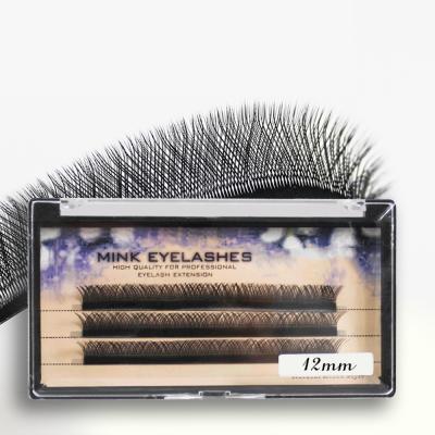 China Long Mytingbeauty natural own brand 0.03 0.05 0.07 eyelash extensions Matte Mink Lashes Extensions Individual Glossy for sale