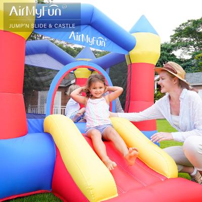 China Hot Selling Airmyfun Amazon Family Indoor Inflatable Games Kids Toy Small Bounce Castle Jumping House for sale