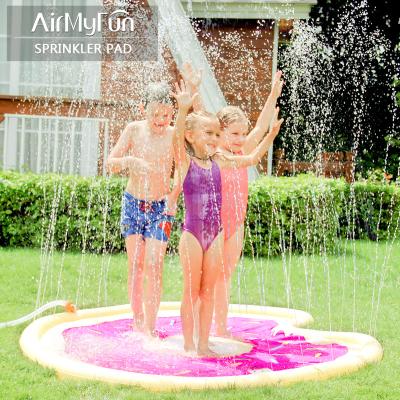 China Enterntainment Inflatable Water Sprinkler Kids Splash Pad and Wading Pool Learning Inflatable Sprinkler Water Toys for sale