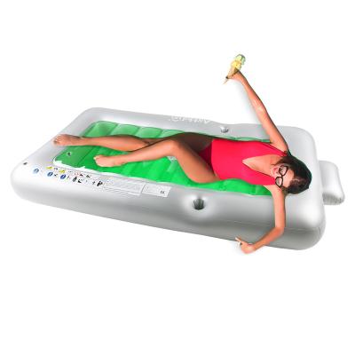 China Enterntainment Airmyfun Competitive Price Factory Wholesale Inflatable Water Sea Float Pool Floats Transparent Water Mattress for sale