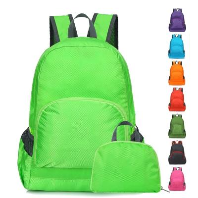 China Waterproof Packable Hiking Backpack Water Resistant Lightweight Foldable Daypack Backpack for sale