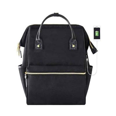 China With USB Laptop Backpack 15.6 Inch Computer Backpack Bag Stylish Water Repellent Daypack With USB for sale